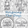 engrave my wellbeing affirmation coloring book pages part 1